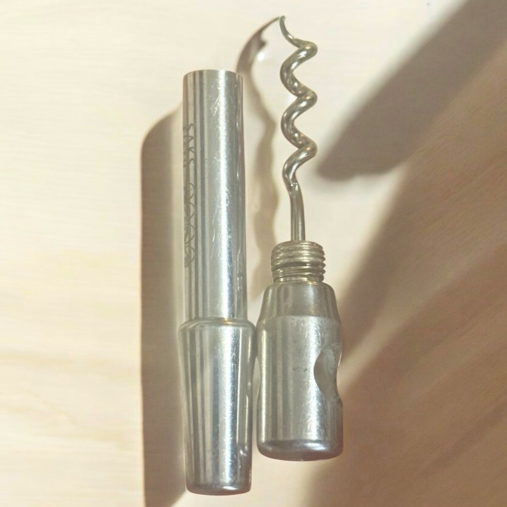 Limited Edition Saks Fifth Avenue Reed & Barton Silver Wine Key, Corkscrew, Rare